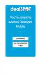Mobile Screenshot of dealspot.ph